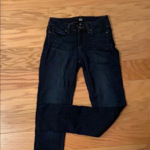 Paige Dark Wash Skinny Jean - Picture 2 of 4